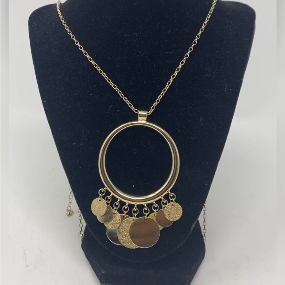 ‼️A New Day Long Gold Tone Necklace